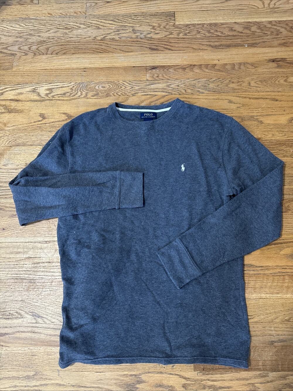 POLO RALPH LAUREN Mens Waffle Knit Thermal Long Sleeve Shirts Sz XXL